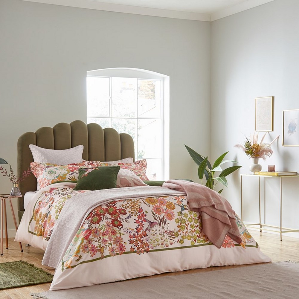 Retro Hummingbird Bedding by Ted Baker in Multi